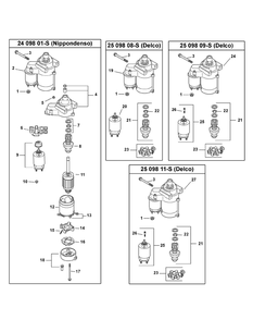Kohler Cv730-3148 Starting System Diagram and Parts List for Z-FORCES60 (53BH5FJD-53BH5FJD050)(2013) Cub Cadet Lawn Tractor